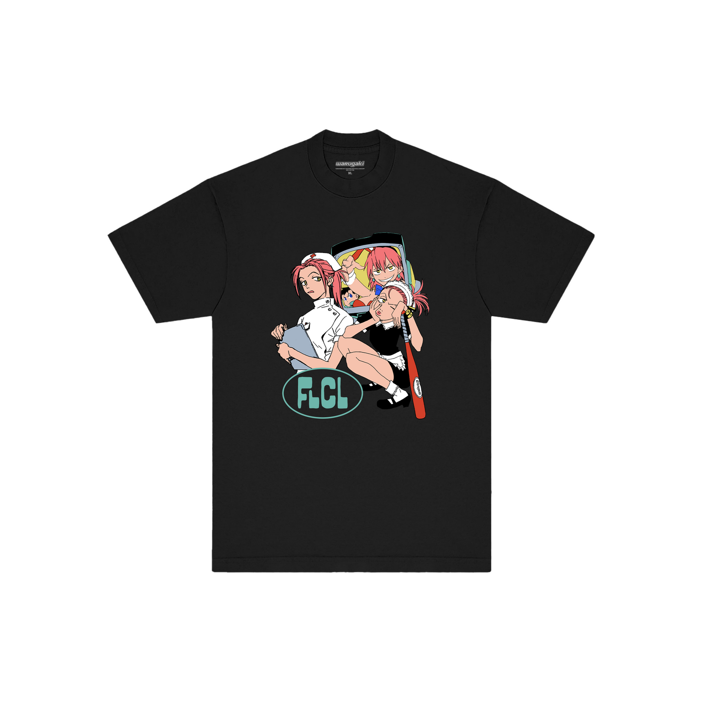 Pink Hair Girl Tee